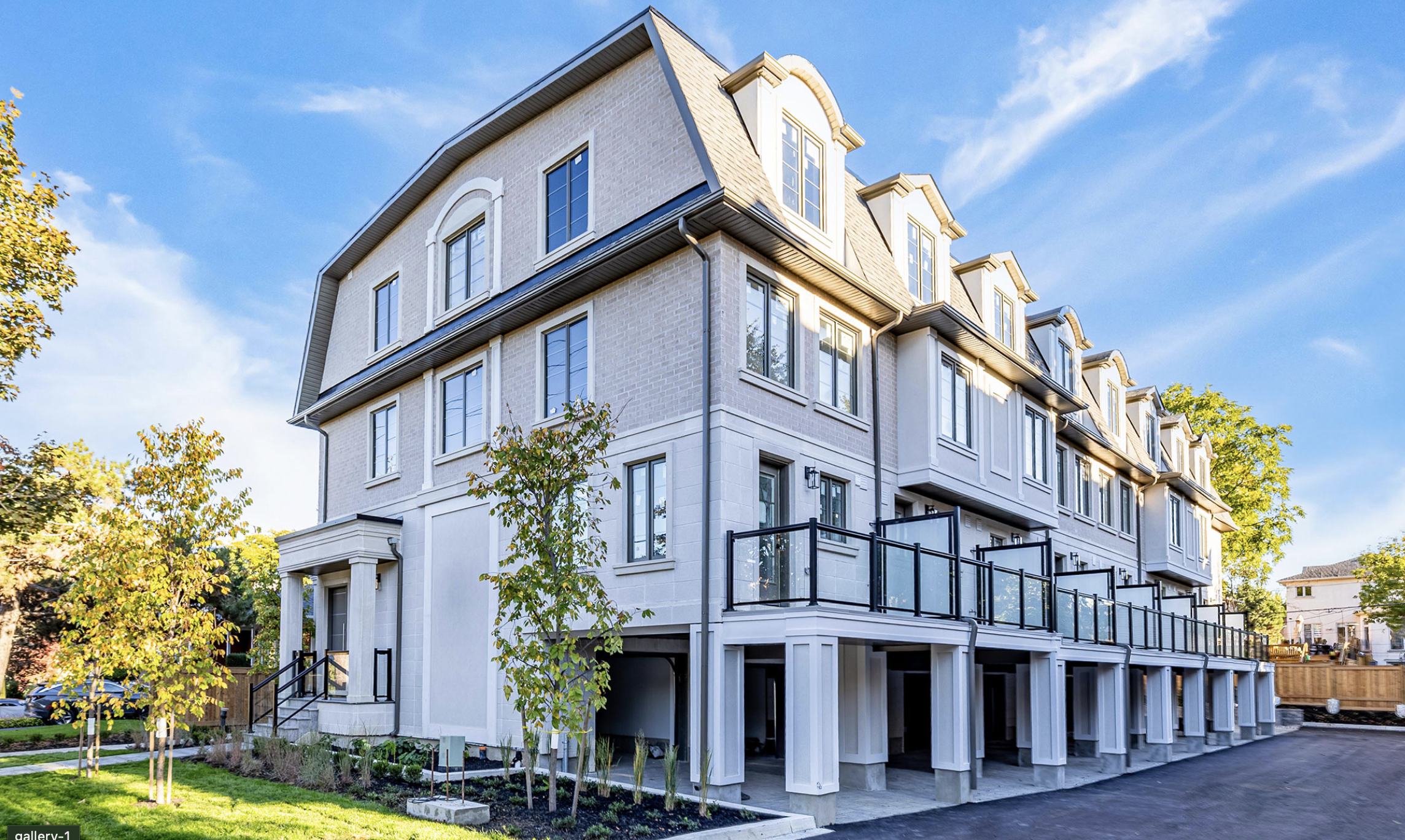 Luxury move-in-ready townhome development in Willowdale, Toronto